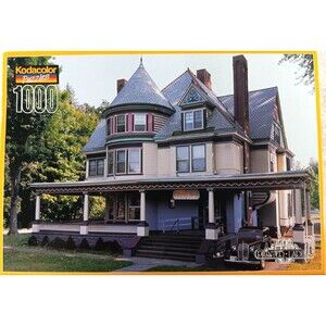 Christmas House Elmira NY 1000 Piece Jigsaw Puzzle Kodacolor